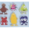 Babblarna Formpussel 6 Figurer 1-3 år