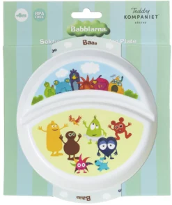 Babblarna Sektionstallrik