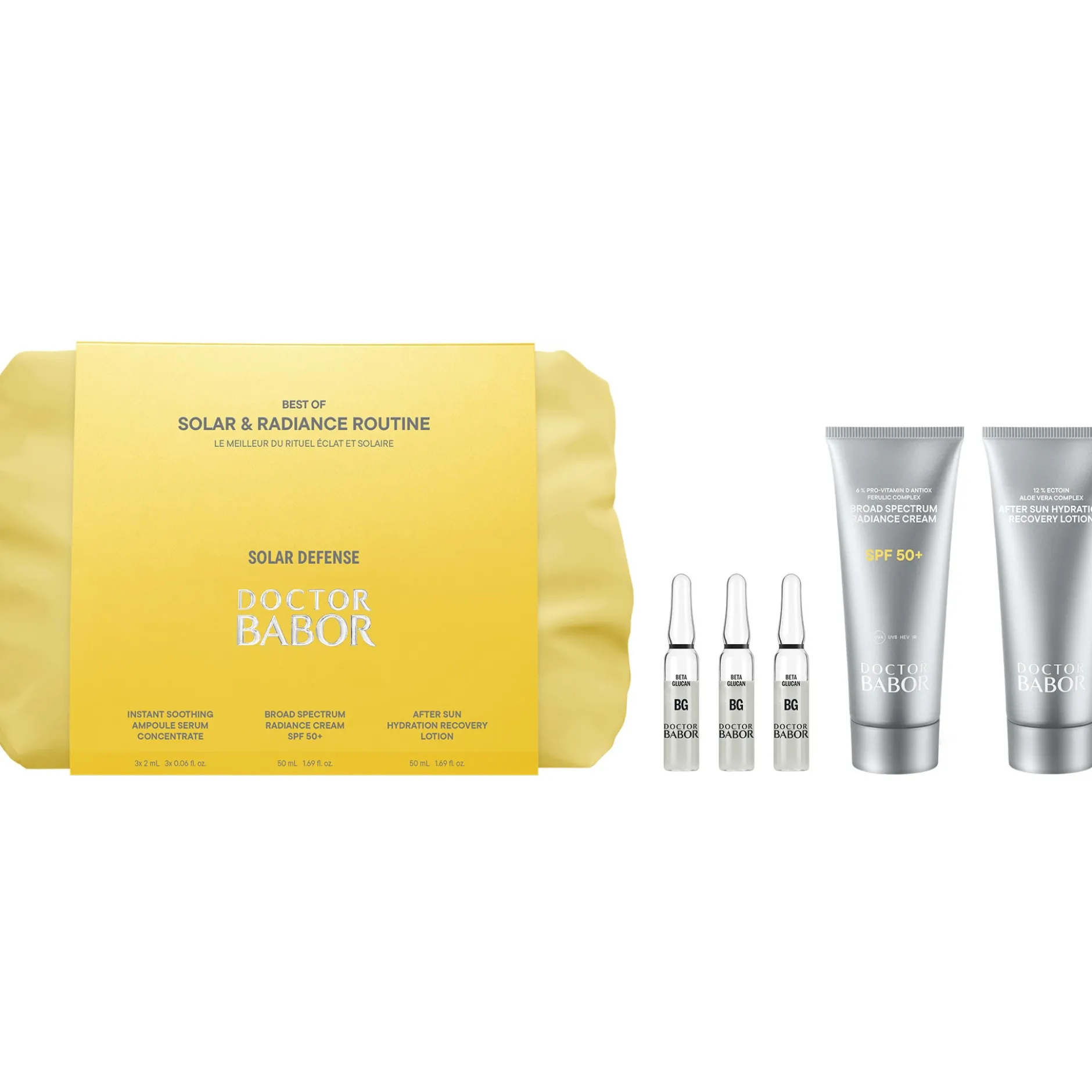 BABOR Solar & Radiance Routine Set 106 ml