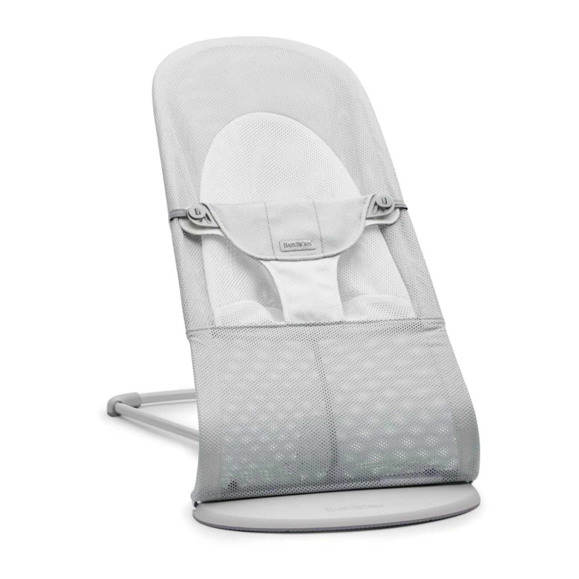 BabyBjörn Babysitter Balance Soft Mesh Silver/Vit