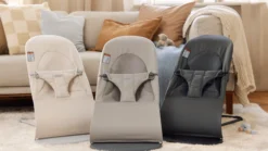 BabyBjörn Babysitter Balance Soft Vävd/Jersey Tri-Fabric Ljusbeige