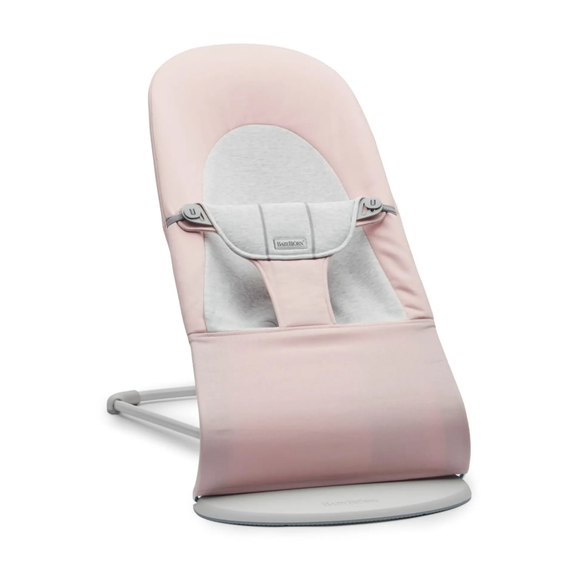 BabyBjörn Babysitter Balance Soft Vävd/Jersey Ljusrosa/Grå