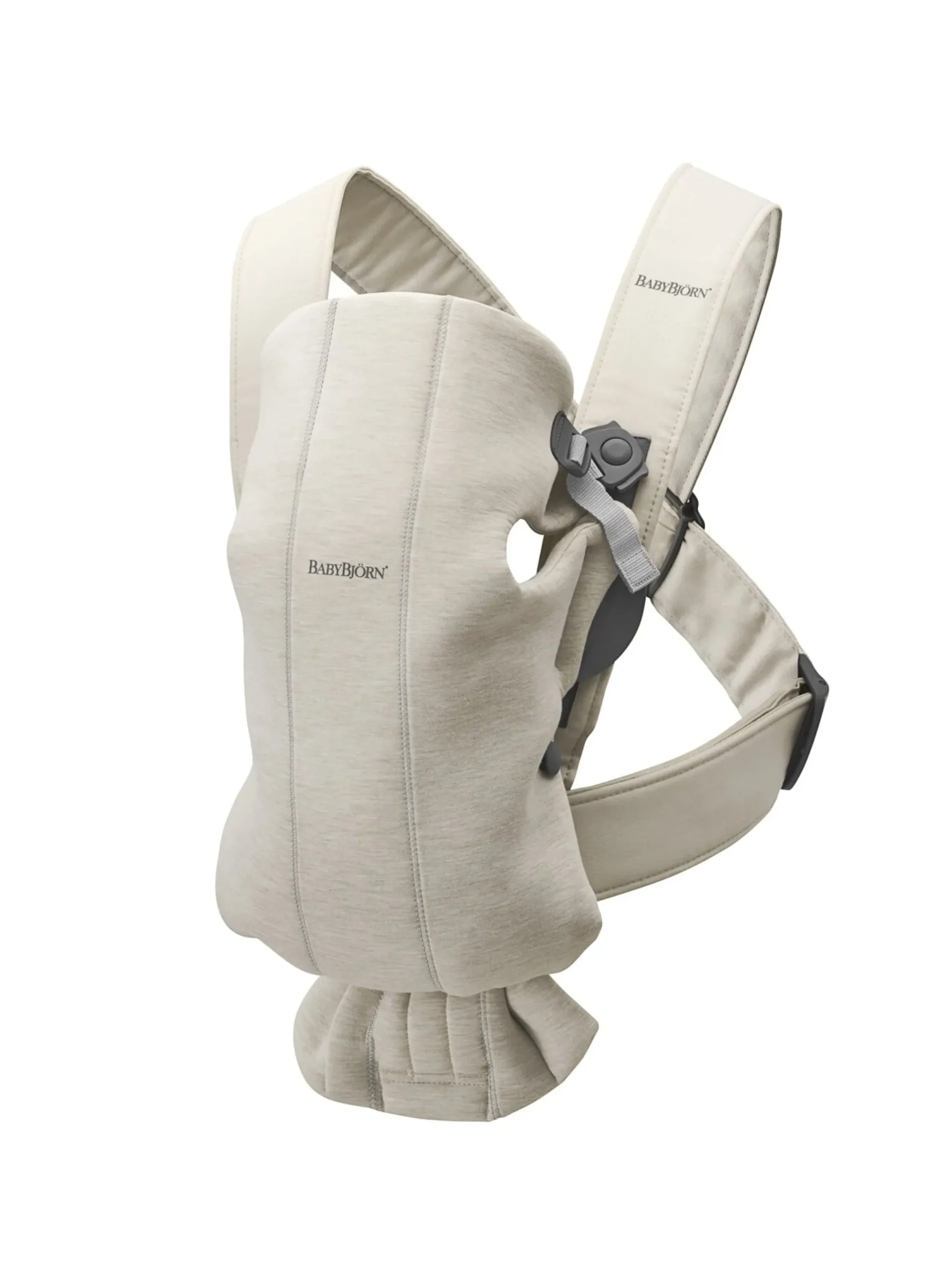 BabyBjörn Bärsele Mini 3D Jersey Ljusbeige