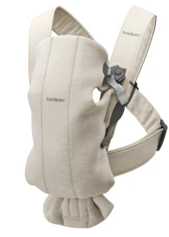 BabyBjörn Bärsele Mini 3D Jersey Ljusbeige