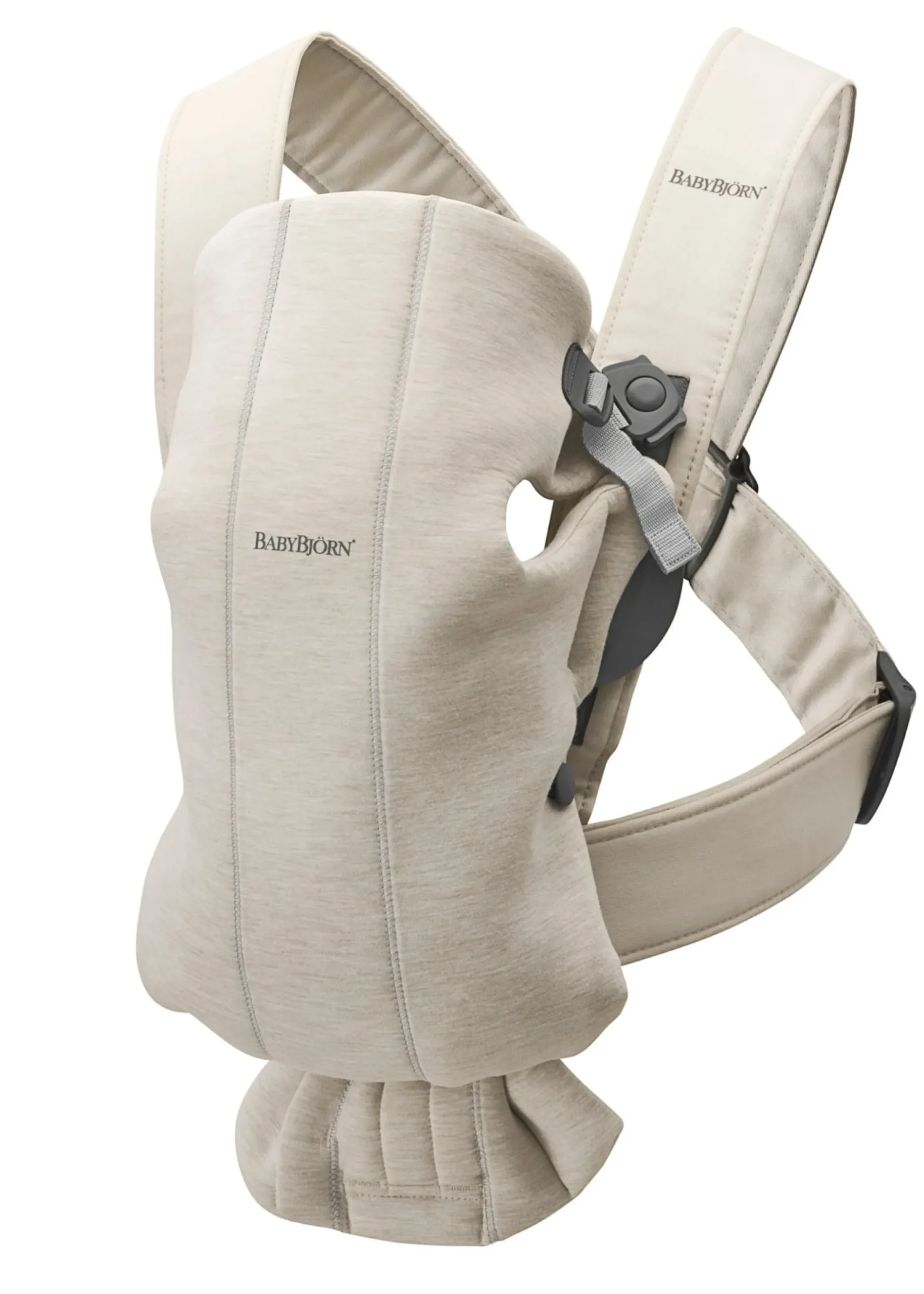 BabyBjörn Bärsele Mini 3D Jersey Ljusbeige