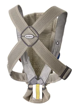 BabyBjörn Bärsele Mini 3D Mesh Gråbeige