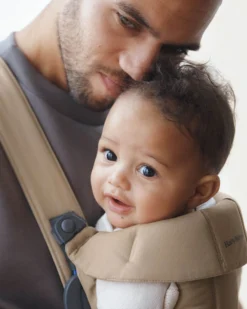 BabyBjörn Bärsele Mini Vävd Beige