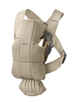 BabyBjörn Bärsele Mini Vävd Beige