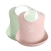 BabyBjörn Haklapp Blekgrön/Blekrosa 2-pack