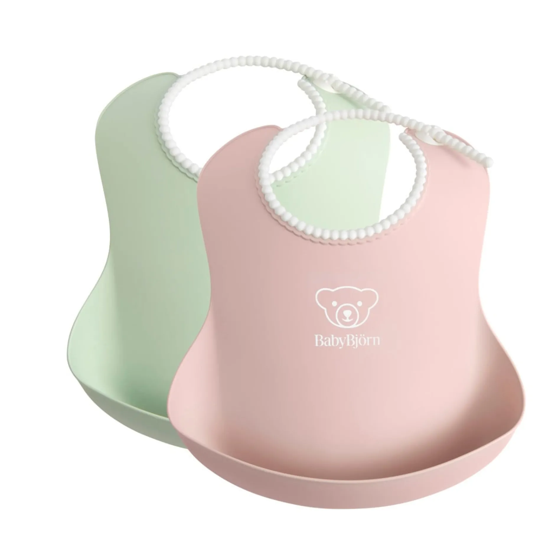 BabyBjörn Haklapp Blekgrön/Blekrosa 2-pack