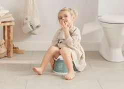 BabyBjörn Smart Potta Grågrön/Vit