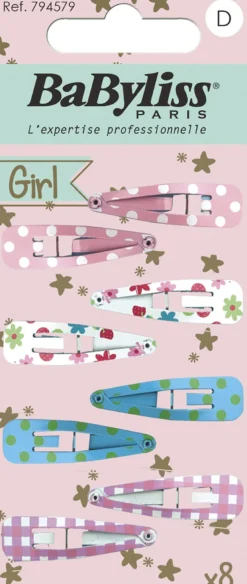 BaByliss Hårspänne Kids 8 st