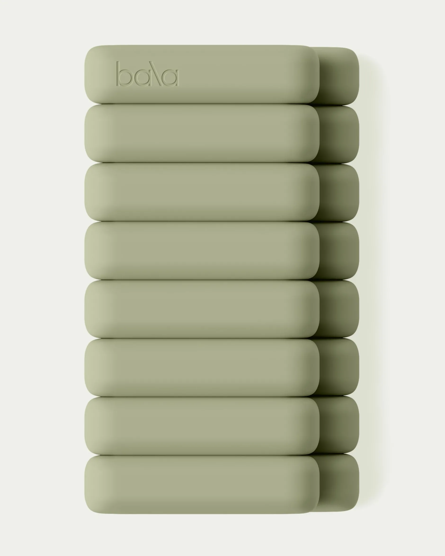 Bala Bangles Set Sage 2 x 0,9 kg