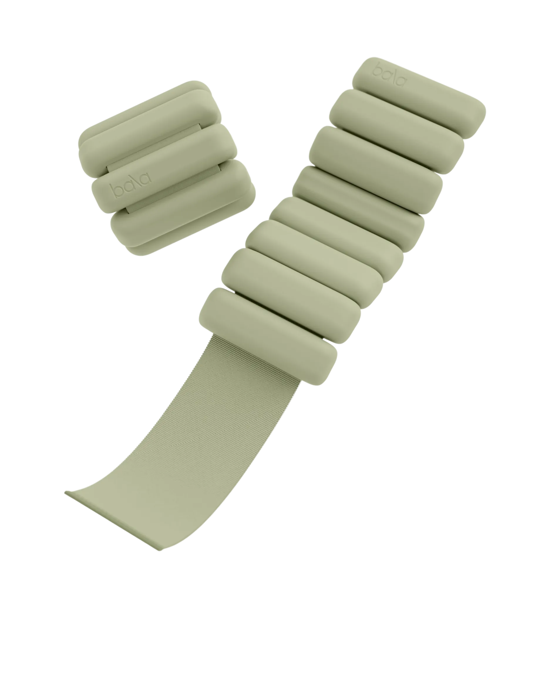 Bala Bangles Set Sage 2 x 0,9 kg