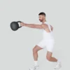 Bala Kettlebell Grå 10 lbs 4,5 kg