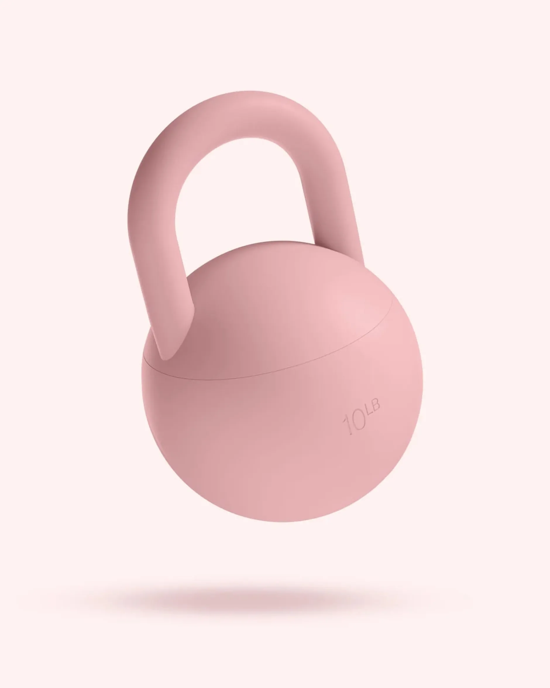 Bala Kettlebell Rosa 10 lbs 4,5 kg