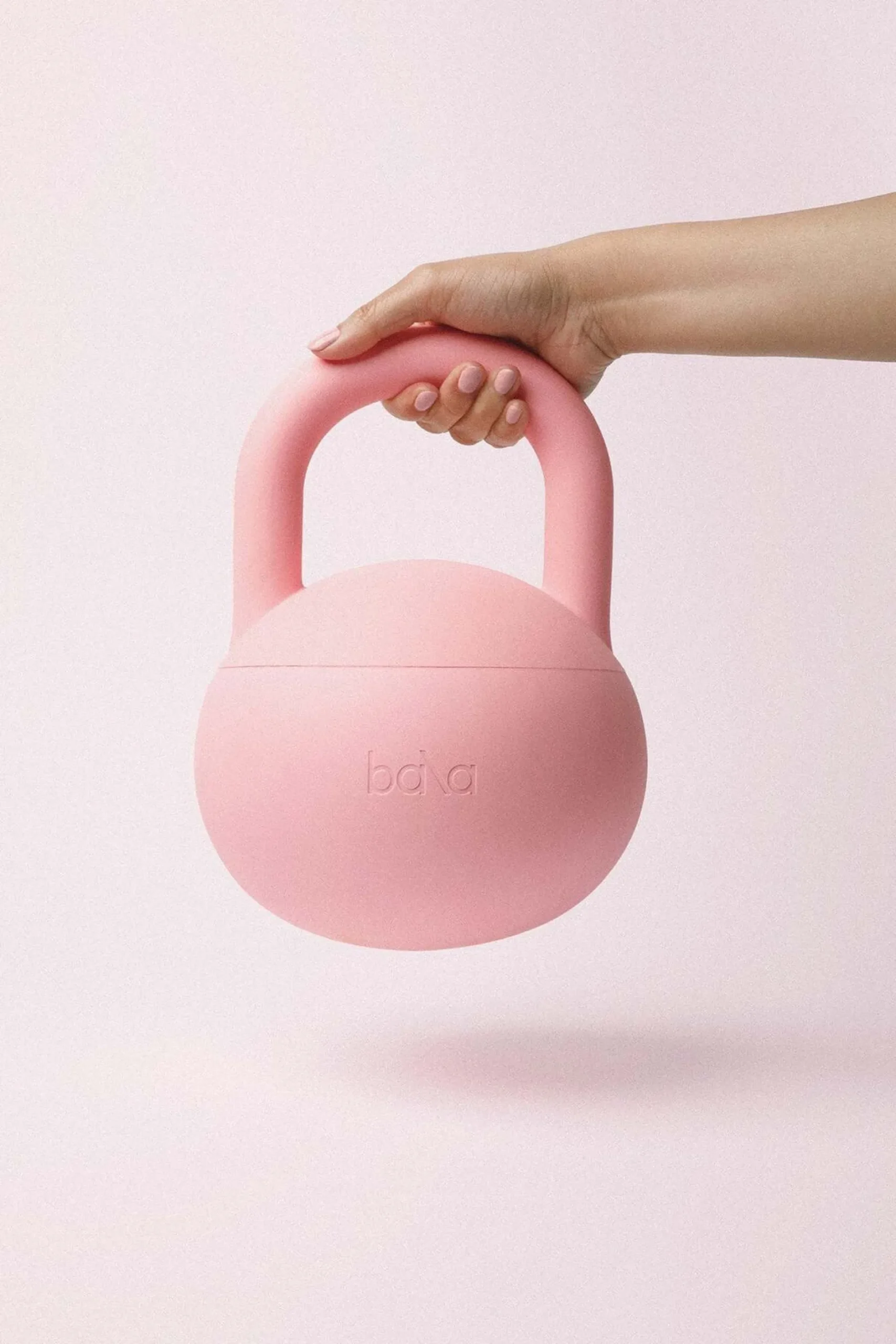 Bala Kettlebell Rosa 10 lbs 4,5 kg