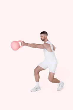 Bala Kettlebell Rosa 10 lbs 4,5 kg