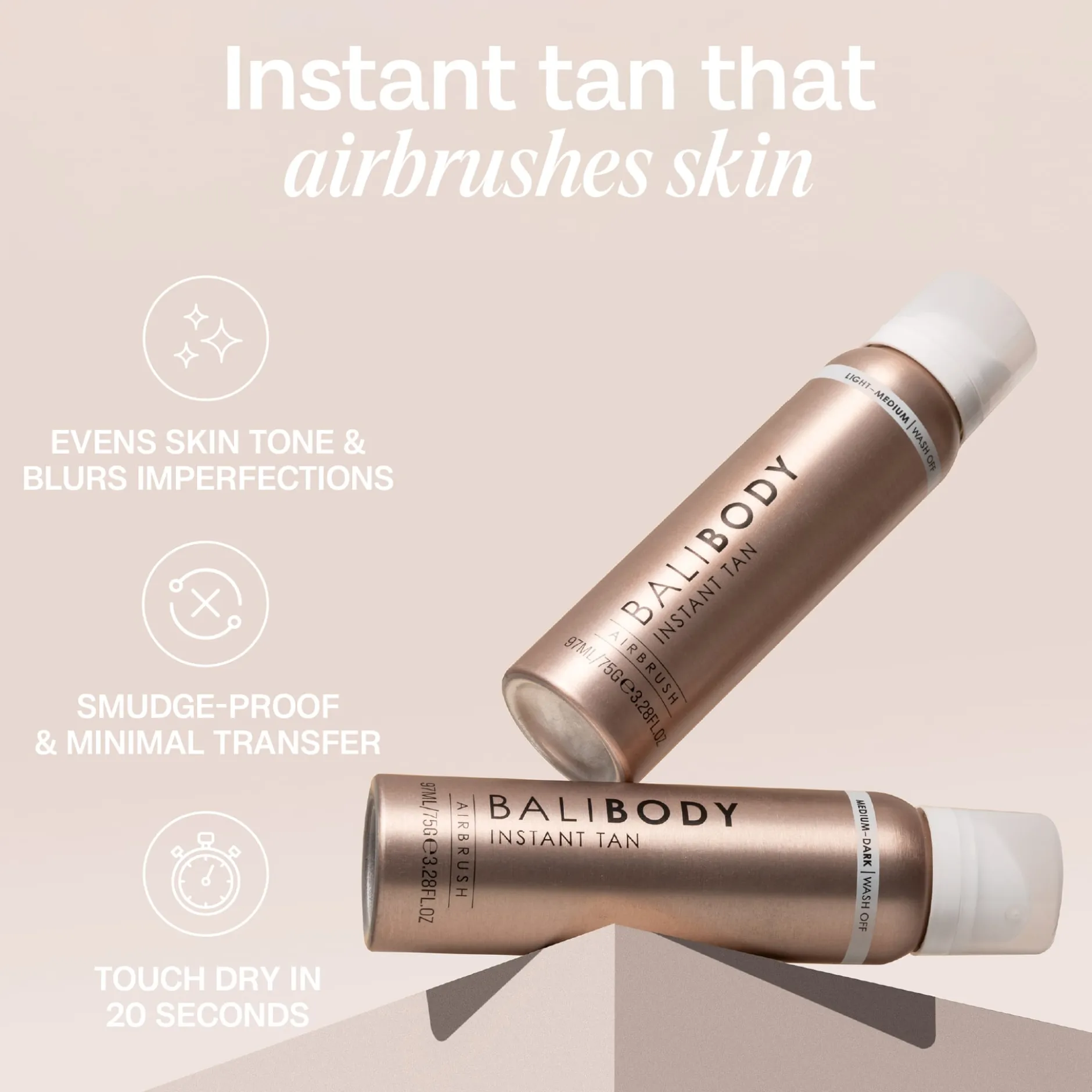 Bali Body Instant Tan Medium to Dark 97ml