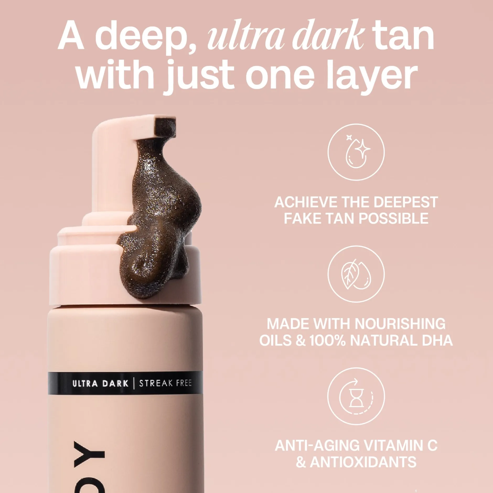 Bali Body Ultra Dark Self Tanning Mousse 200ml