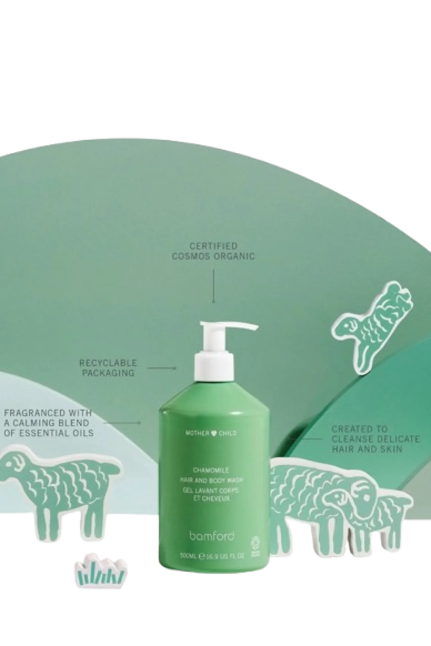 Bamford Chamomile Hair & Body Wash 500 ml
