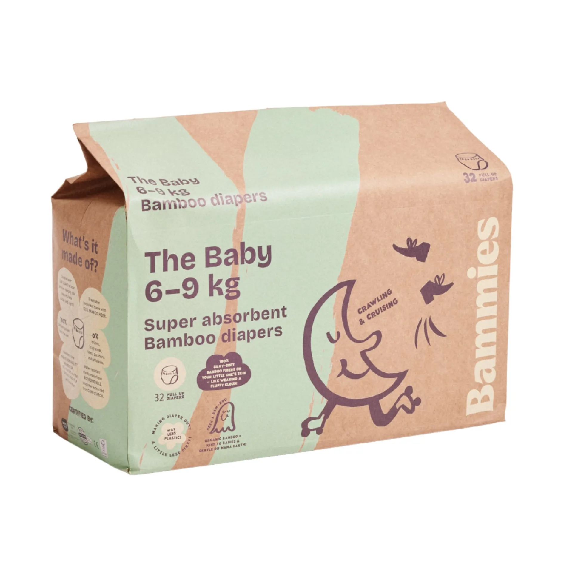 Bammies Bambublöjor Byxblöjor The Baby 32 st