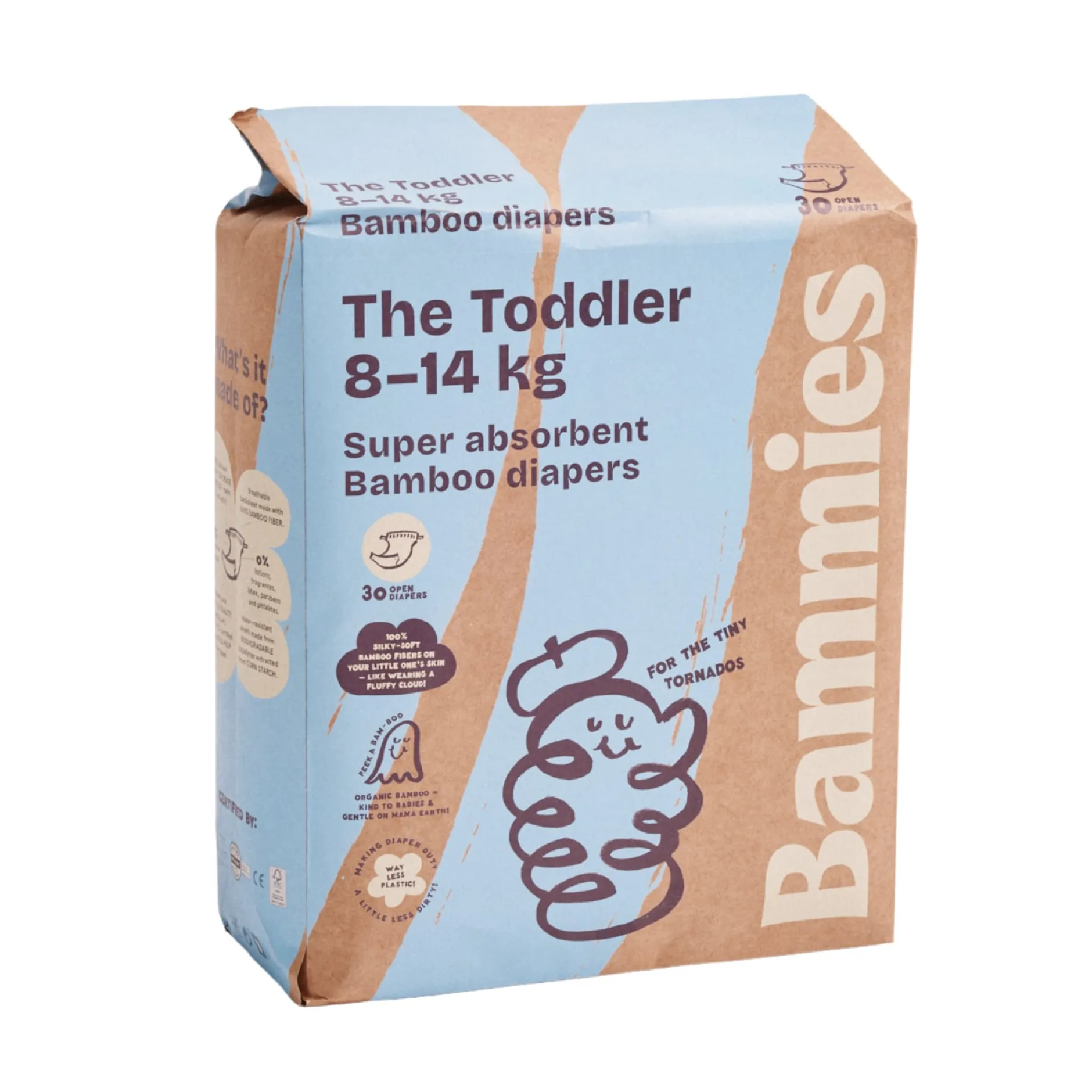 Bammies Bambublöjor The Toddler 8 - 14 kg 30 st