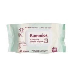 Bammies The Bamboo Water Wipe 60st