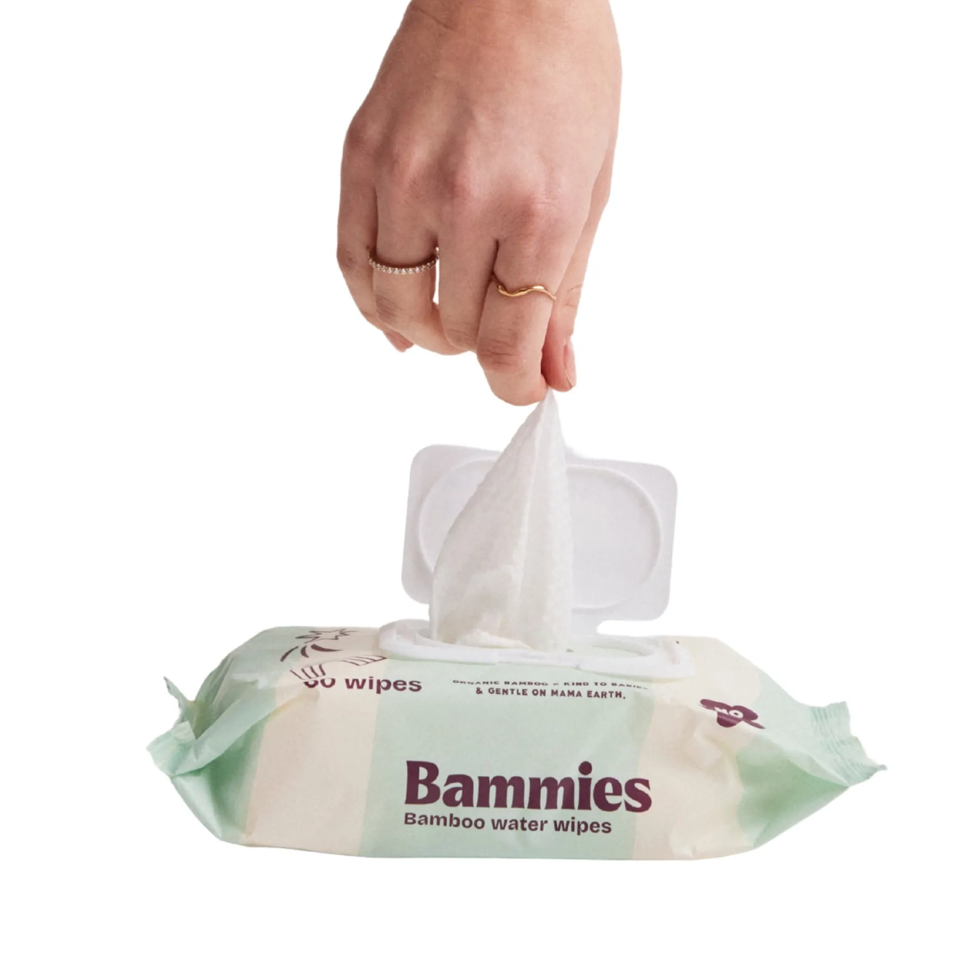 Bammies The Bamboo Water Wipe 60st