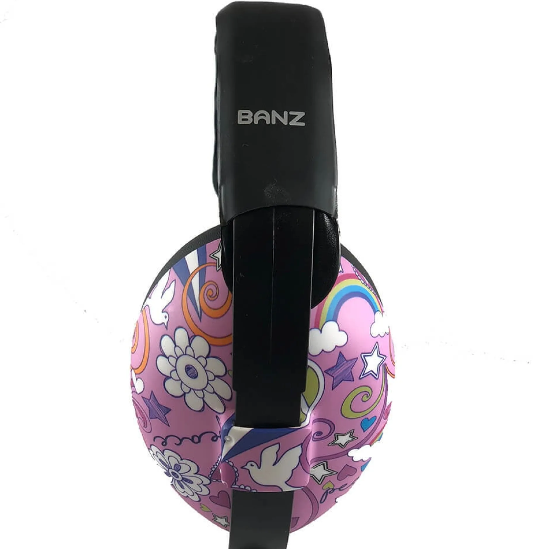 BANZ Hörselskydd Baby Peace Pink 0-3 år