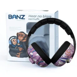 BANZ Hörselskydd Baby Peace Pink 0-3 år