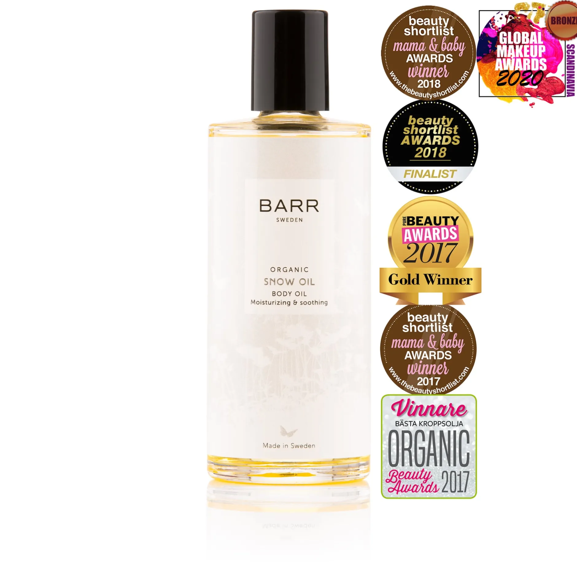 BARR Sweden Organic Snow Oil Body Oil 100 ml