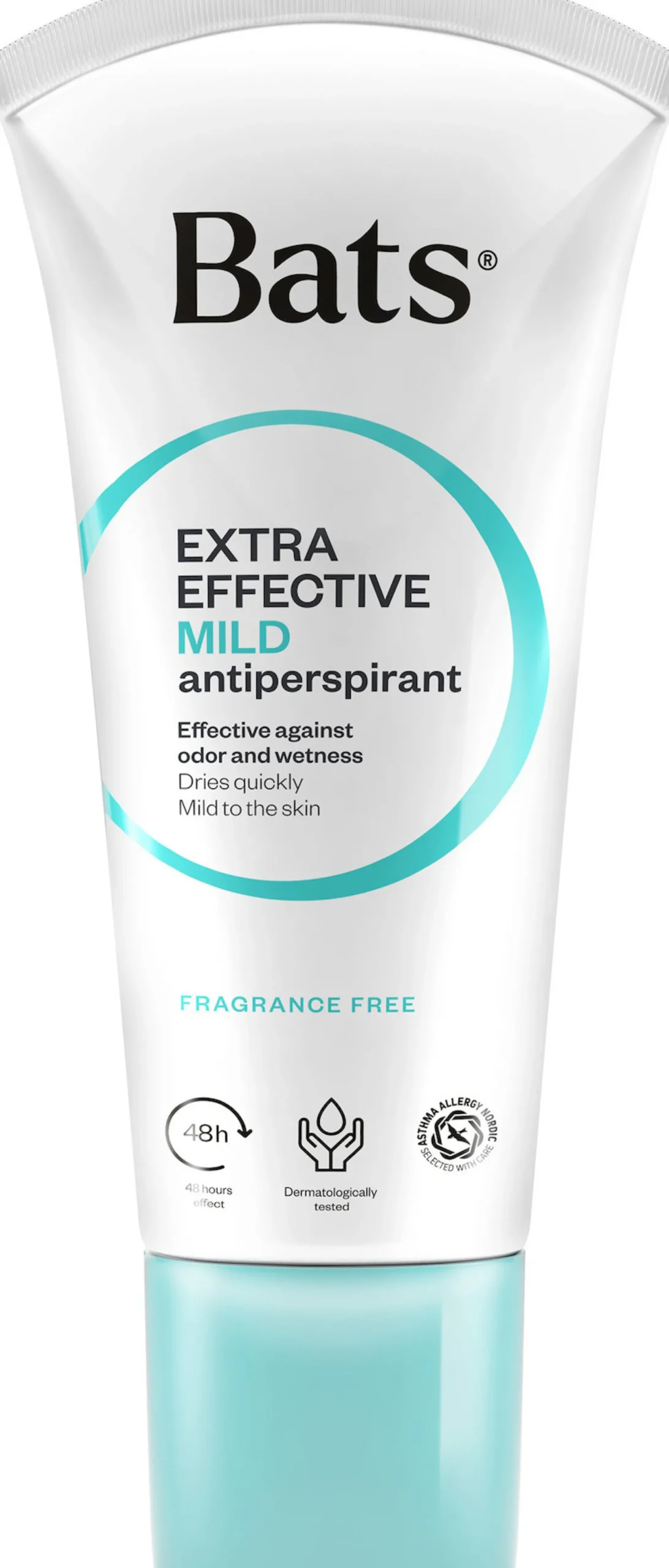 Bats Extra Effective Antiperspirant Mild Oparfymerad Roll-on 60 ml
