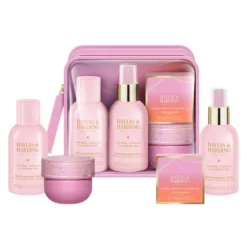 Baylis & Harding Jojoba, Vanilla & Almond Oil Travel Bag Gift Set 275 ml