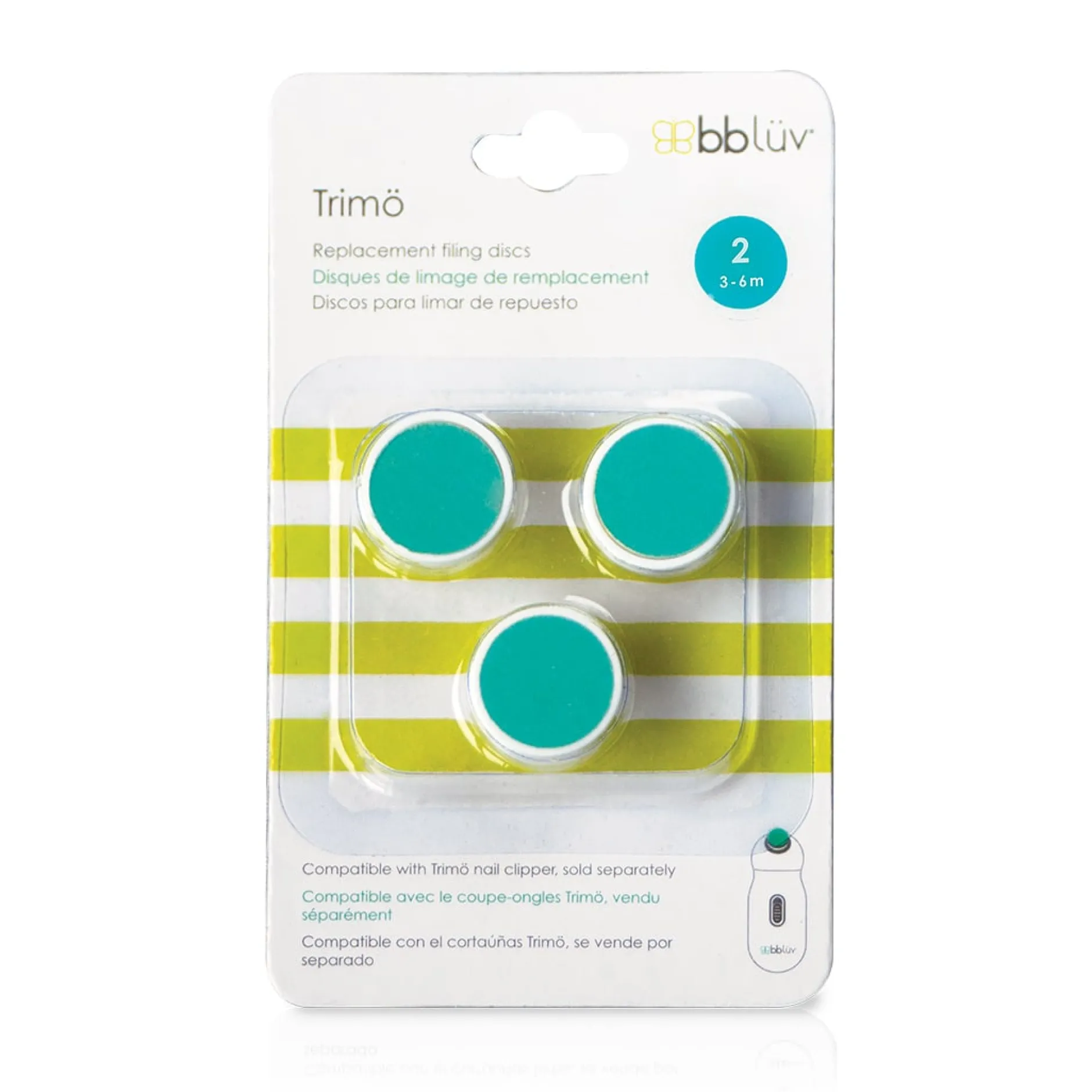 bblüv Nagelfil Refill 3-6 mån