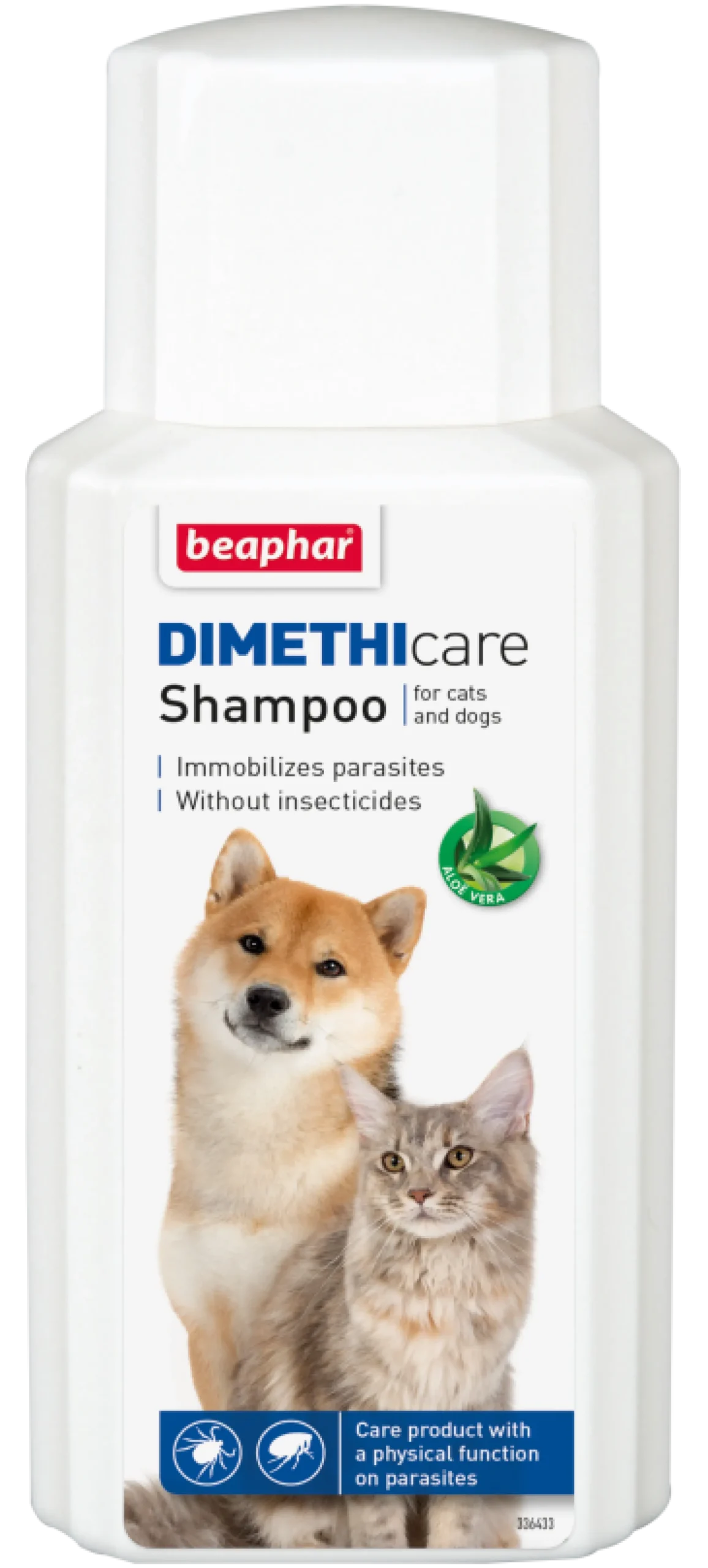 Beaphar Fästingmedel Dimethicare Schampo hund/katt 200 ml