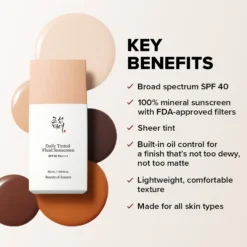BEAUTY OF JOSEON Daily Tinted Fluid Sunscreen Broad Spectrum SPF 30 PA+++ #MN230 50 ml