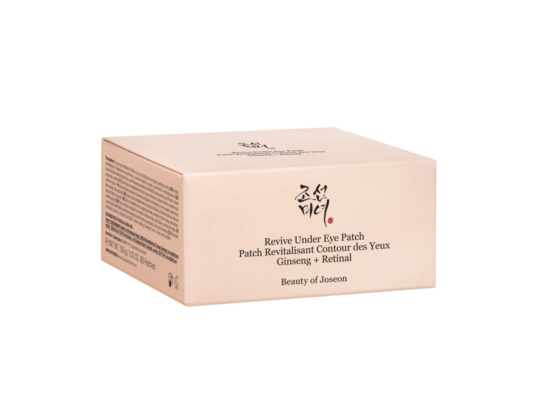 BEAUTY OF JOSEON Revive Under Eye Patch Ginseng + Retinal 60 st