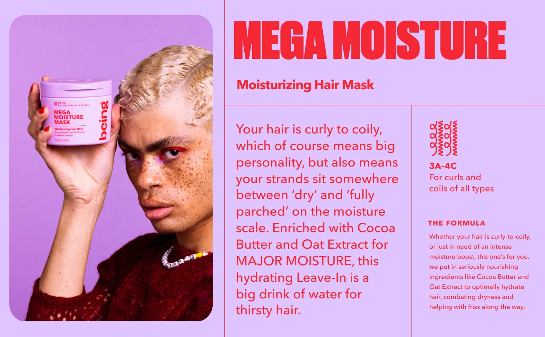 Being Hair Mask Mega Moisture 354 ml