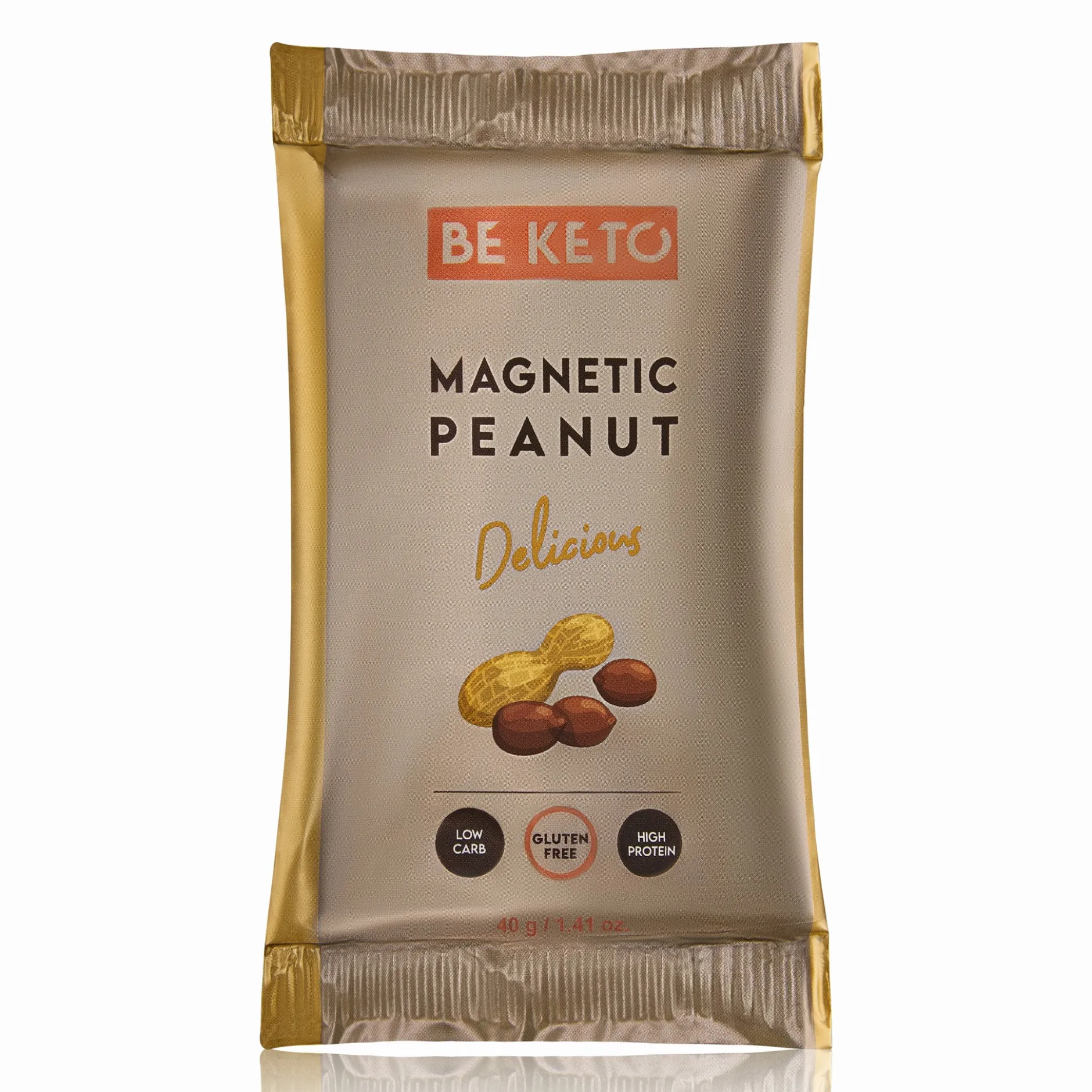 BeKeto Bar Magnetic Peanut 40 g