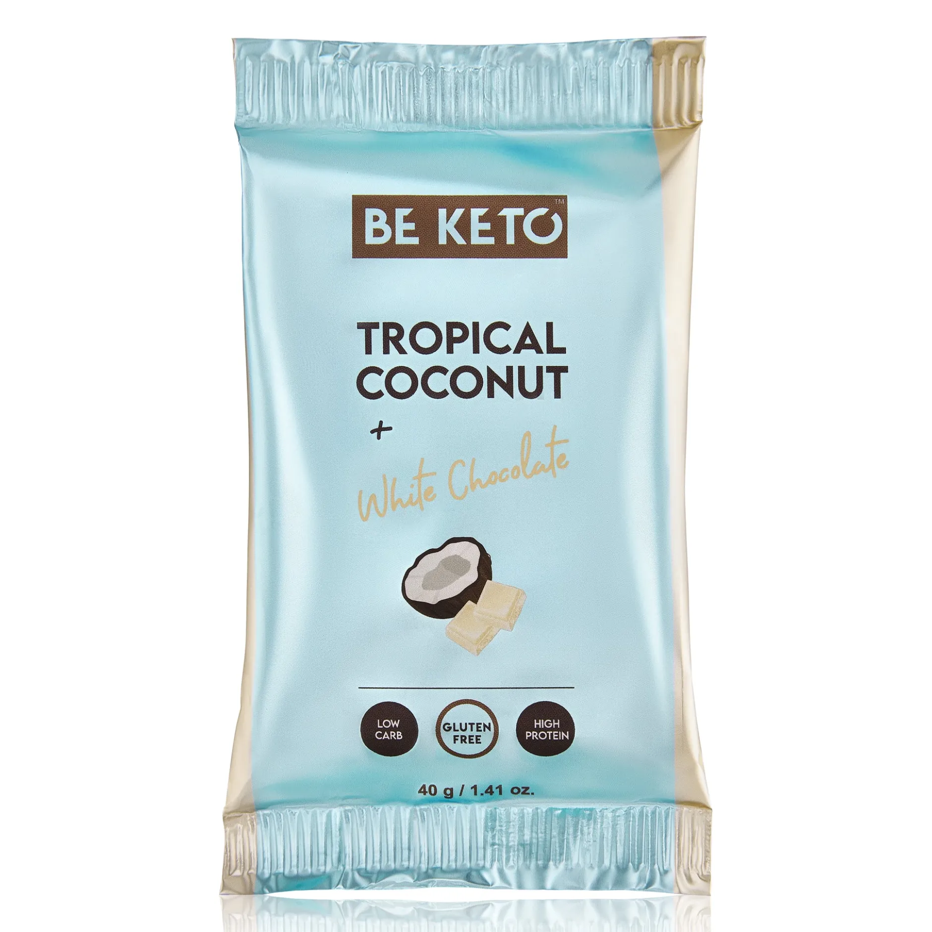BeKeto Bar Tropical Coconut 40 g