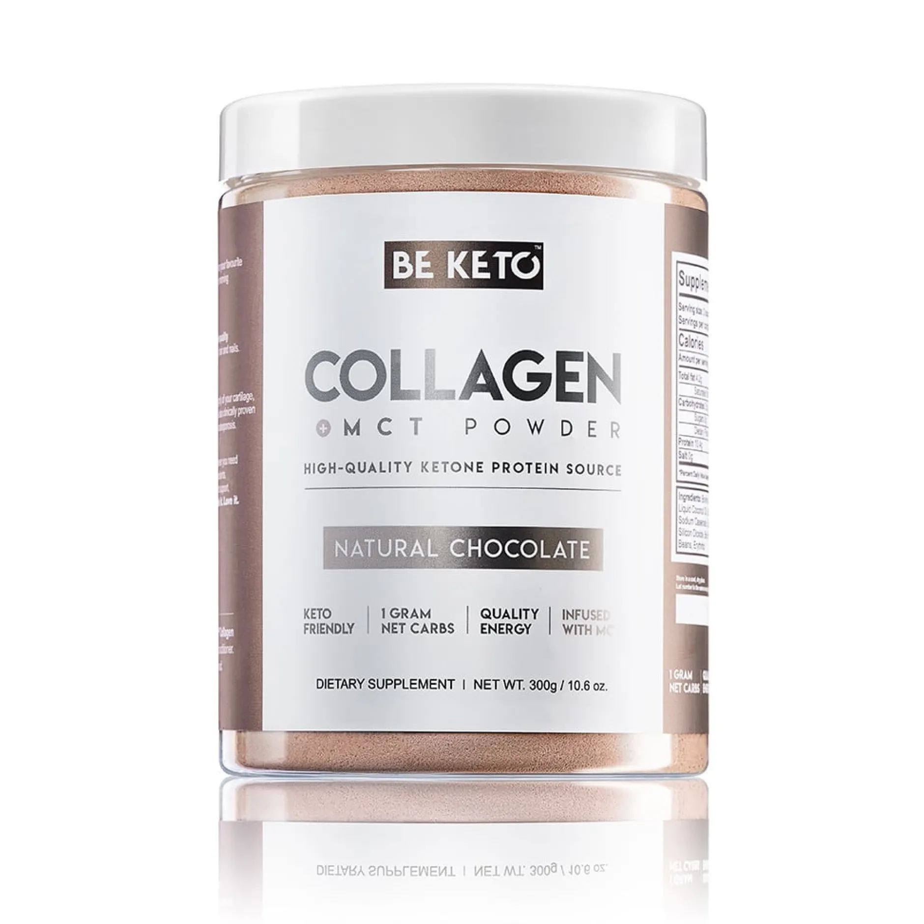 BeKeto Collagen Chocolate + MCT 300 g