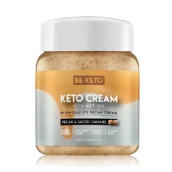 BeKeto Cream Pecan & Salted Caramel + MCT Oil 250 g