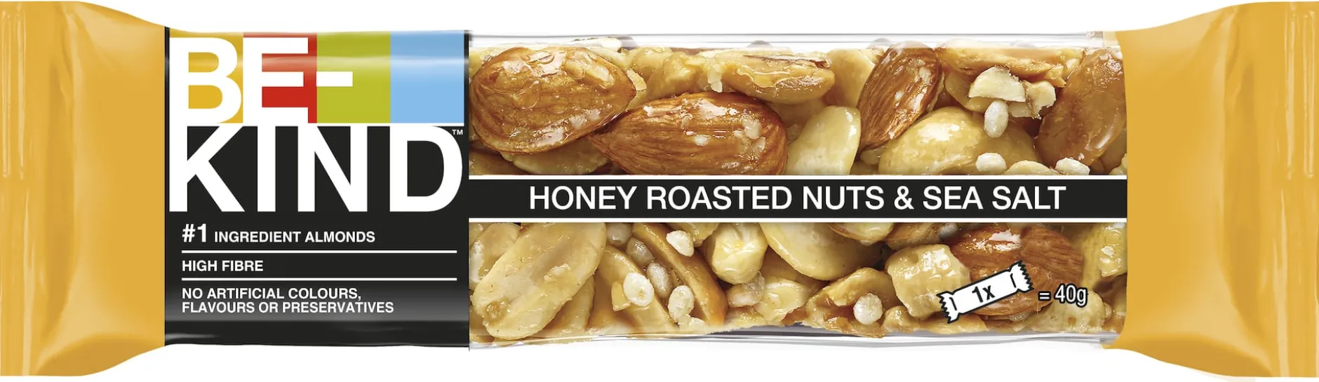 BE-KIND Honey Roasted Nuts & Sea Salt 40g