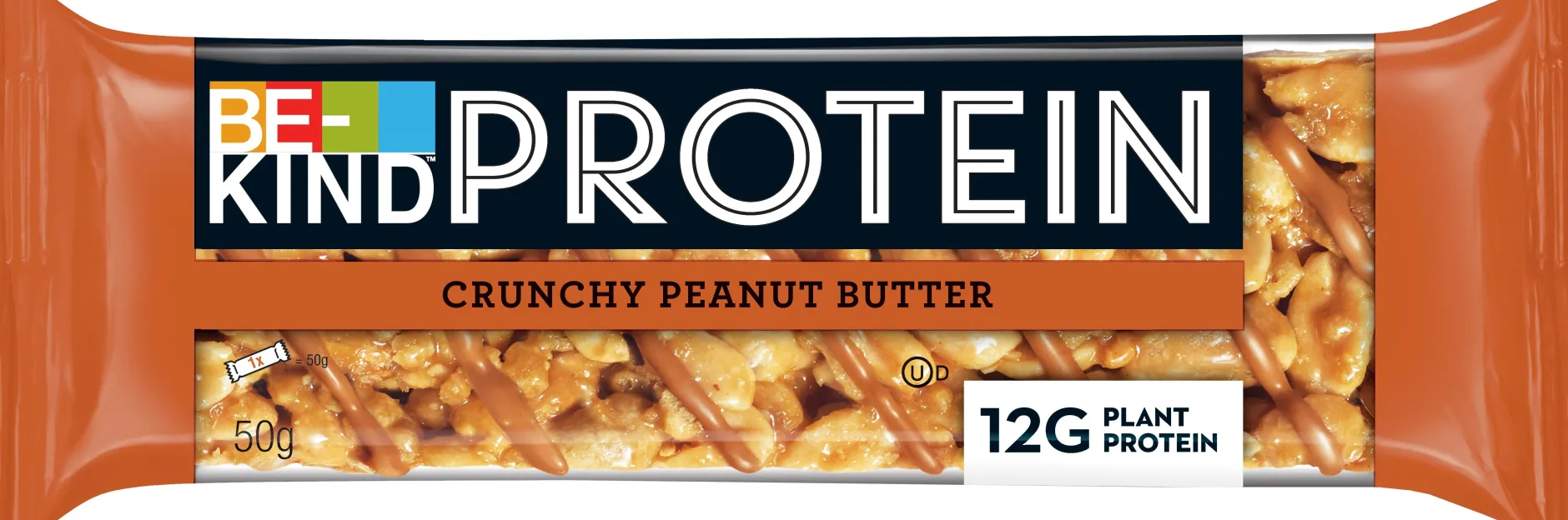 Be-Kind Protein Crunchy Peanut Butter 50 g