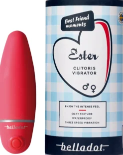 Belladot Ester Klitorisvibrator Röd