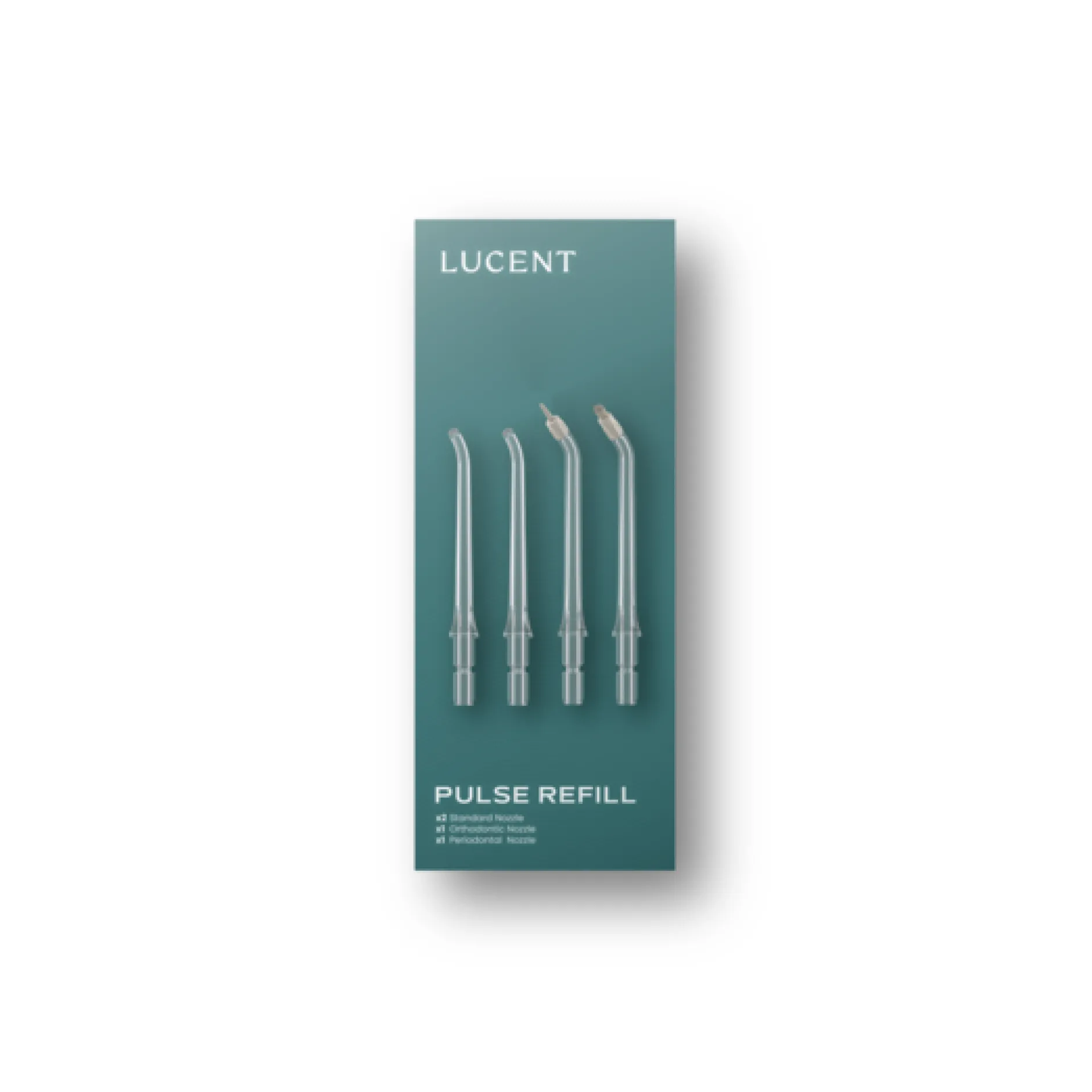 Be Lucent Pulse Water Flosser Nozzles 4 pack