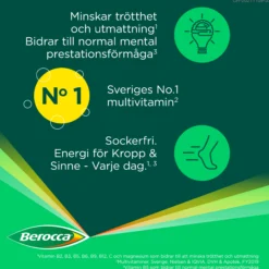 Berocca Energy Apelsin 30 brustabletter