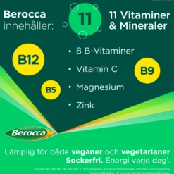 Berocca Energy Apelsin 15 brustabletter