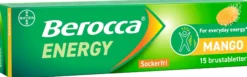Berocca Energy Mango 15 brustabletter
